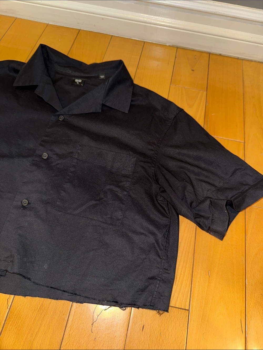 Cropped button down - Picture 4 of 5